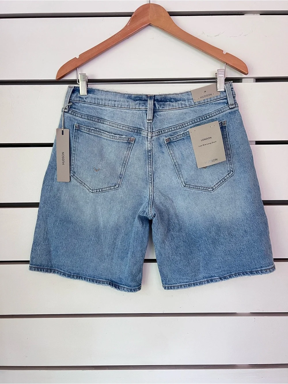 NWT Hudson London Low-Rise Long Short
